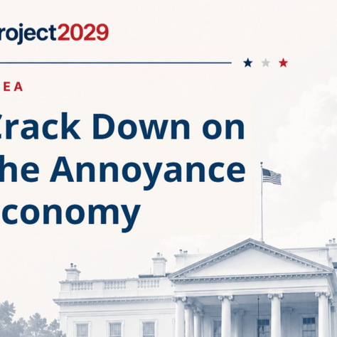 Crack Down on the Annoyance Economy
