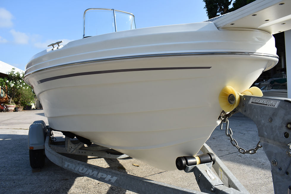 Thumbnail: Triumph 195 w/ Mercury 4 stroke 150hp