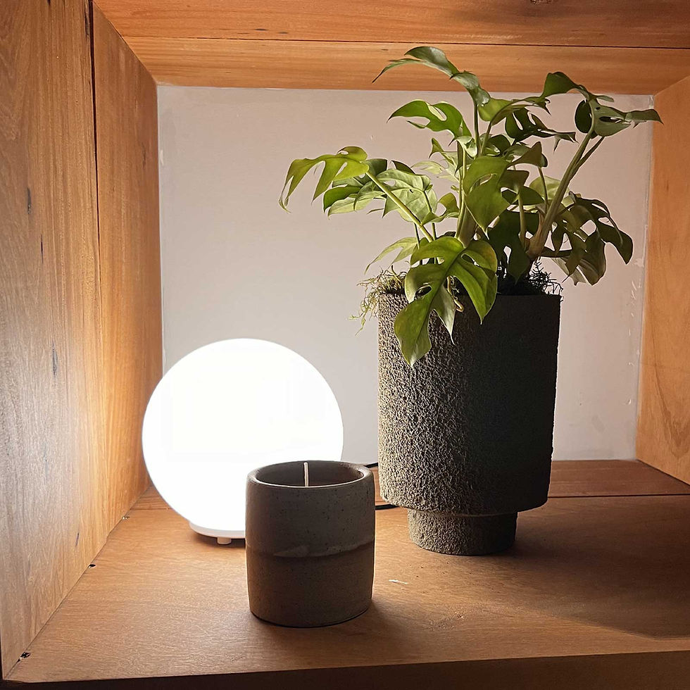 Miniatura: luminária de mesa Kayro Dimlux CasaCor 2024