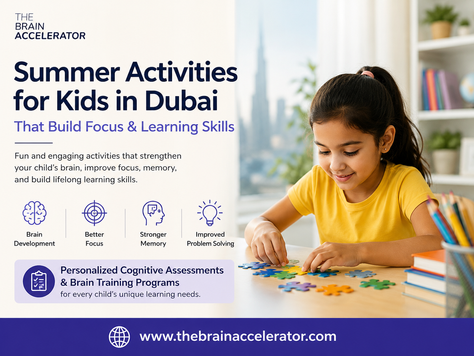 Summer Activities for Kids in Dubai That Build Focus & Learning Skills