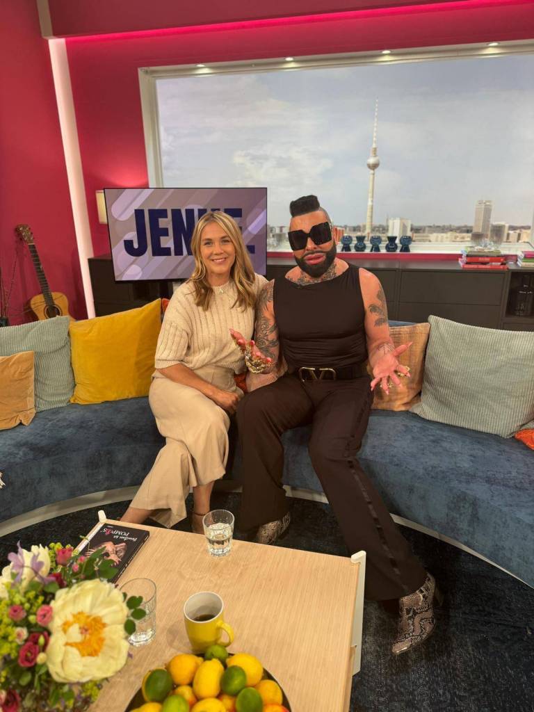 Glööckler, Frühstücksfernsehen