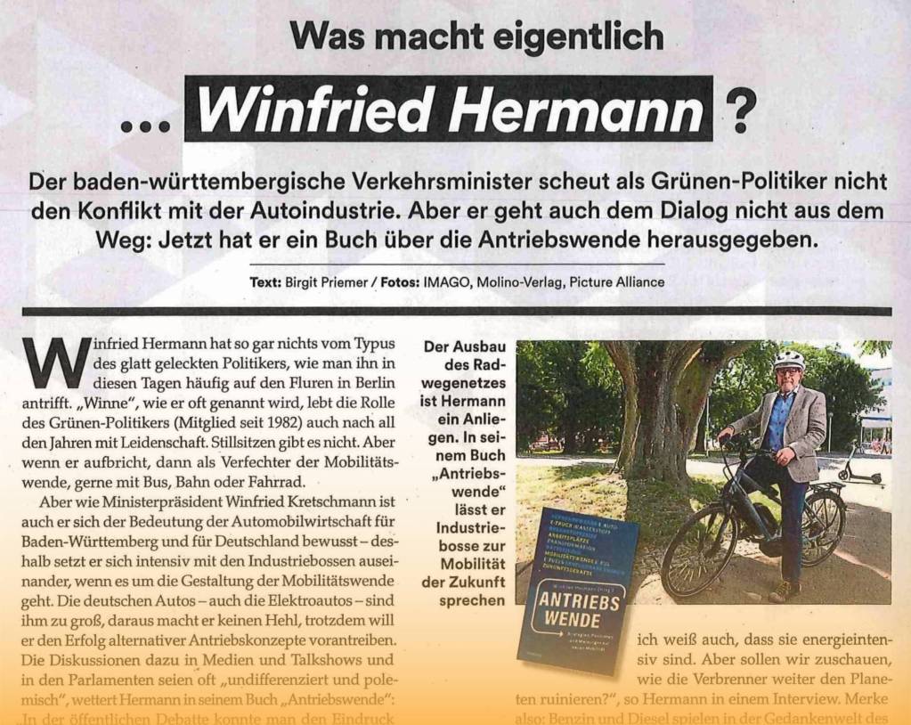 Was macht eigentlich... Winfried Hermann