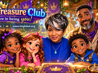 Coming Soon! "The Blessing of Being Me" and the Kingdom Treasure Club online!
