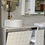 Miniature : Lavabo décoratif en PVC de taille 100 * 50 cm