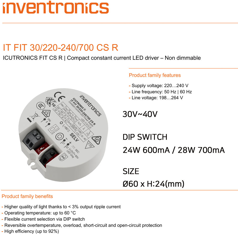 IT FIT 30/220-240/700 CS R