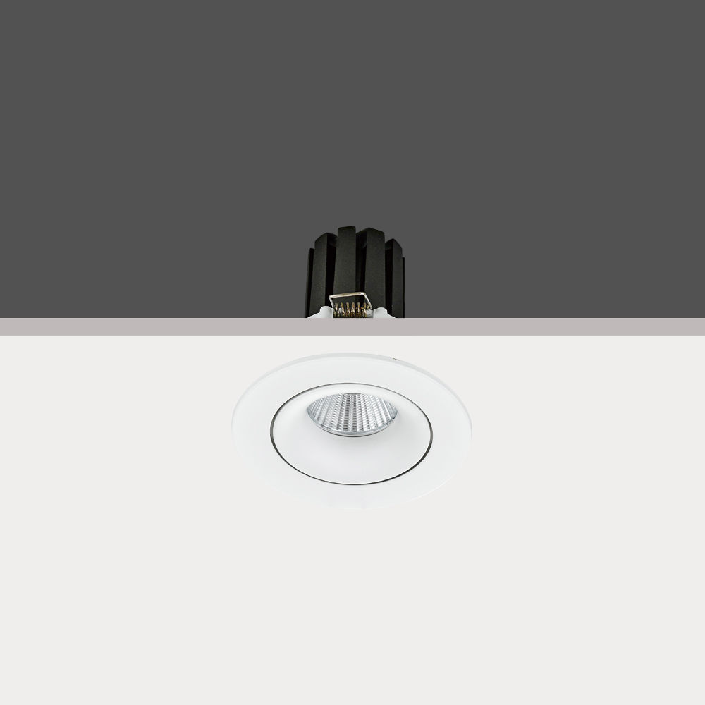 [LED] 4인치 에비앙 회전 - 20W / 타공:95, 20W, H:90