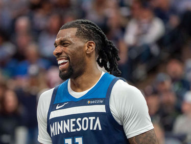 Minnesota Timberwolves Naz Reid playing in the NBA