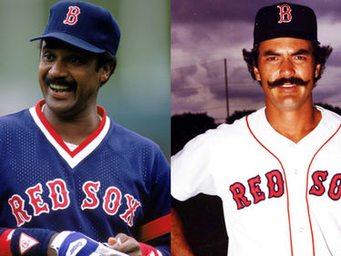 Boston Red Sox Jim Rice Dwight Evans
