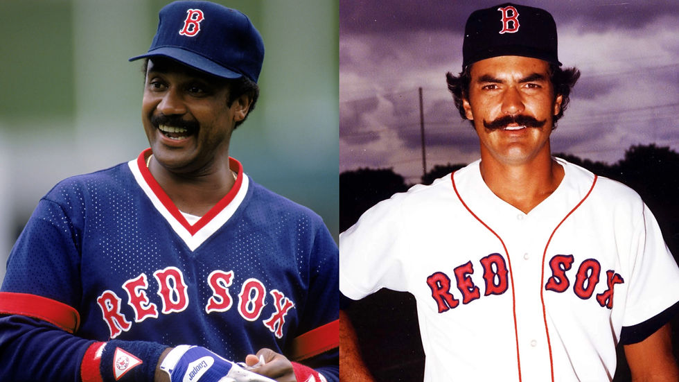 Boston Red Sox Jim Rice Dwight Evans