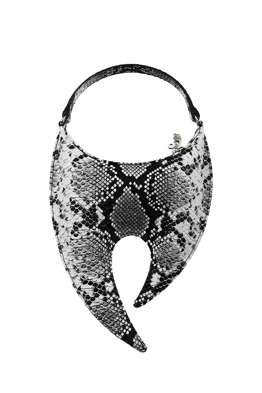 Doomster Bag Gray Python Small görsel 2