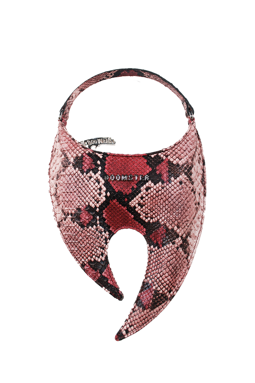 Doomster Bag Pink Python  Small