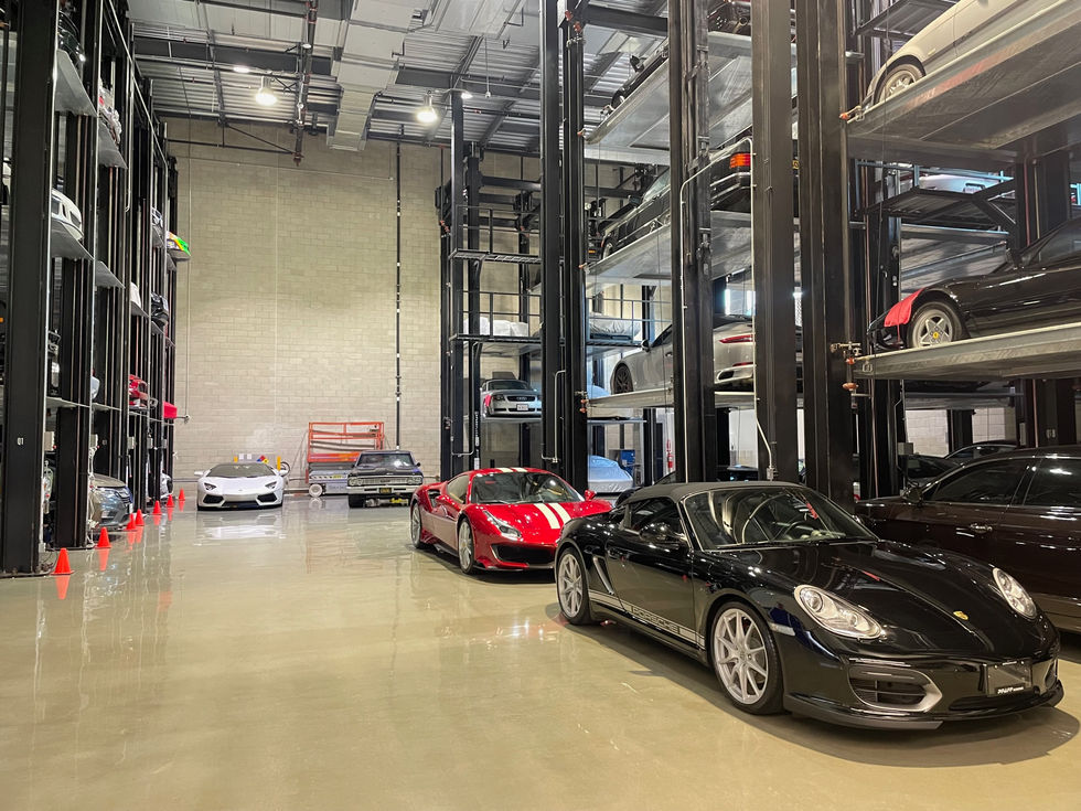 Vertical Vehicle Storage