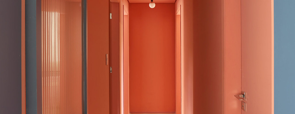 Música de Barbatuques inspira apartamento colorido de 90 m²