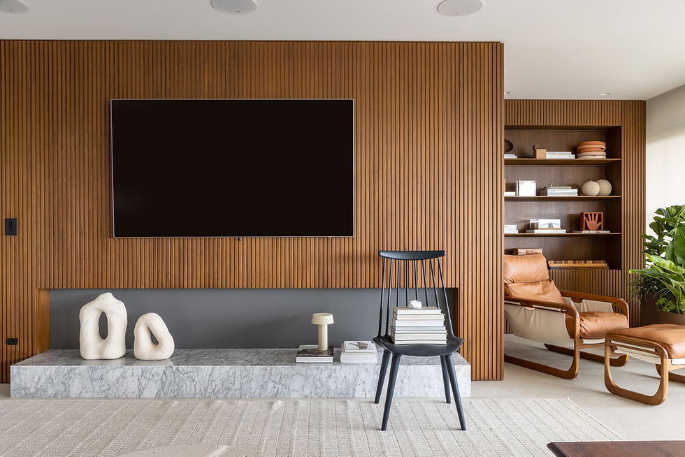 Apê de 230 m² exala design e conforto em todos os ambientes