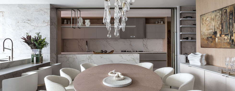 legância e afetividade marcam reforma de apartamento assinado pelo escritório Caroline Andrusko Arquitetos