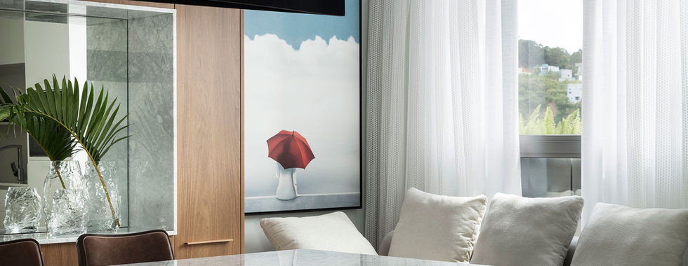 Apartamento em Florianópolis vira refúgio com estética minimalista e aconchegante