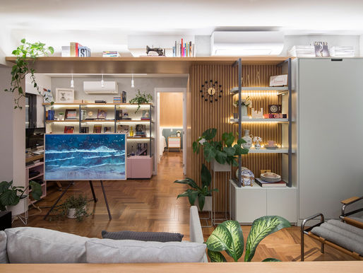 Histórias da moradora são contadas através do projeto do seu lar