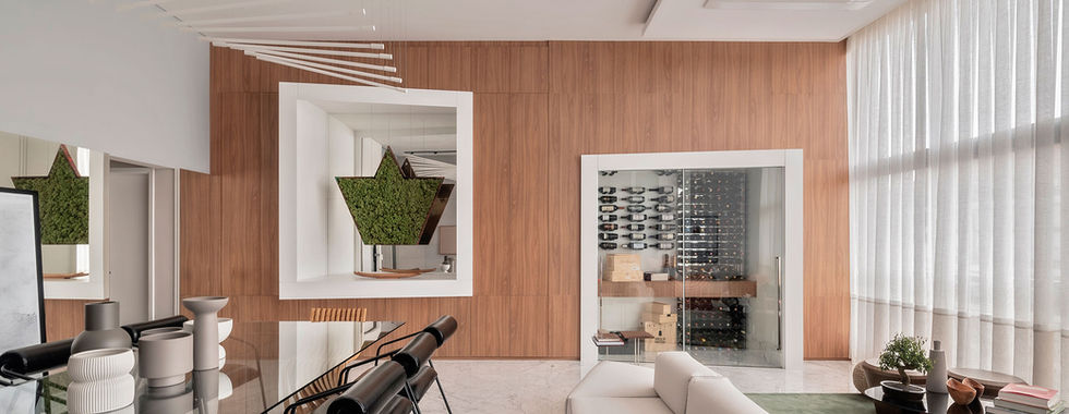 Duplex de 350 m² combina modernidade e aconchego para jovem família paulistana
