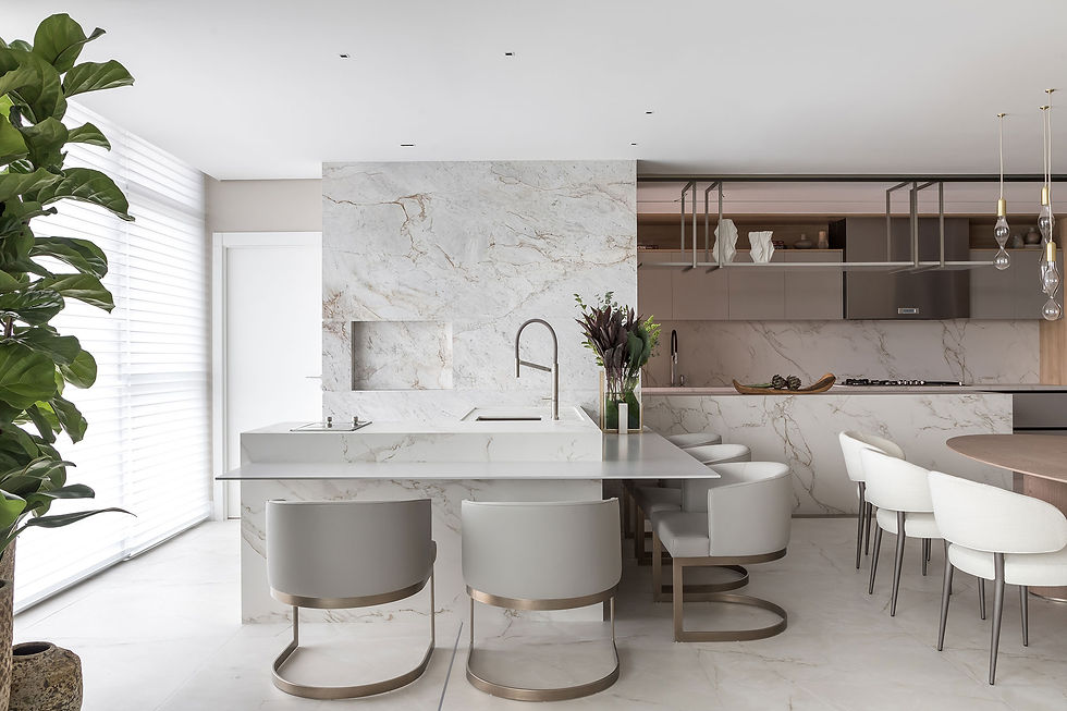 legância e afetividade marcam reforma de apartamento assinado pelo escritório Caroline Andrusko Arquitetos
