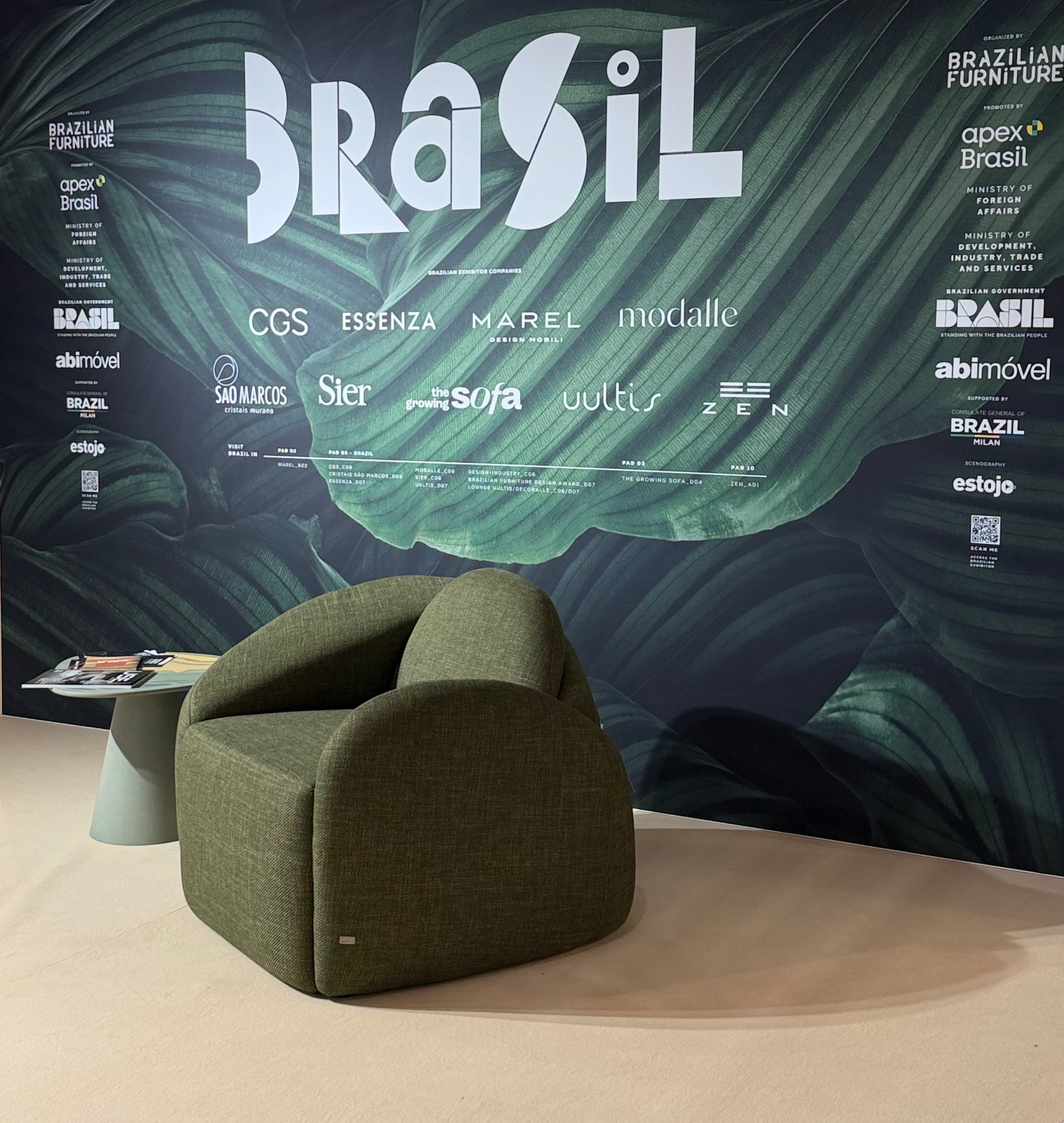 Brasil em destaque no Salone del Mobile Milano