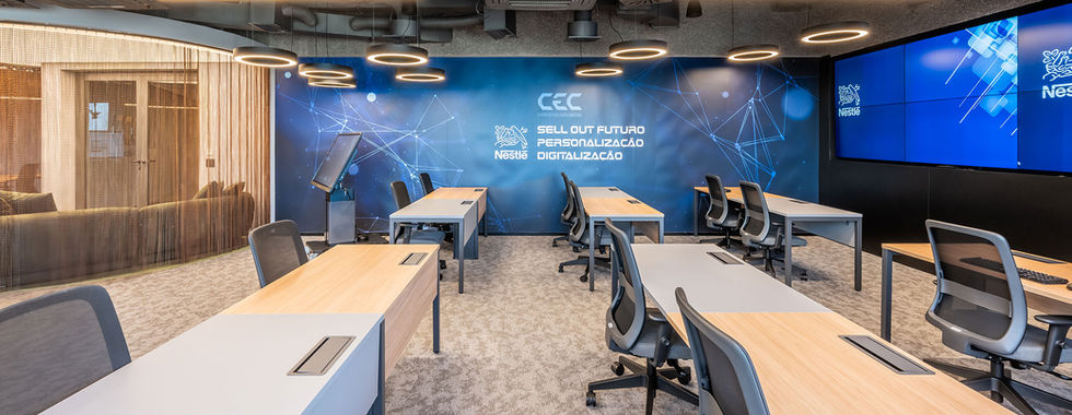 Zénite Arquitetura & Construção projeta novo auditório na sede da Nestlé em São Paulo