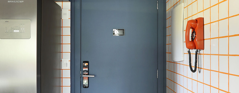 Música de Barbatuques inspira apartamento colorido de 90 m²