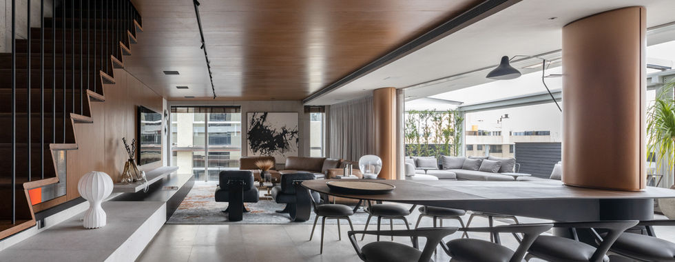 Duplex ganha versão moderna e integrada em Curitiba
