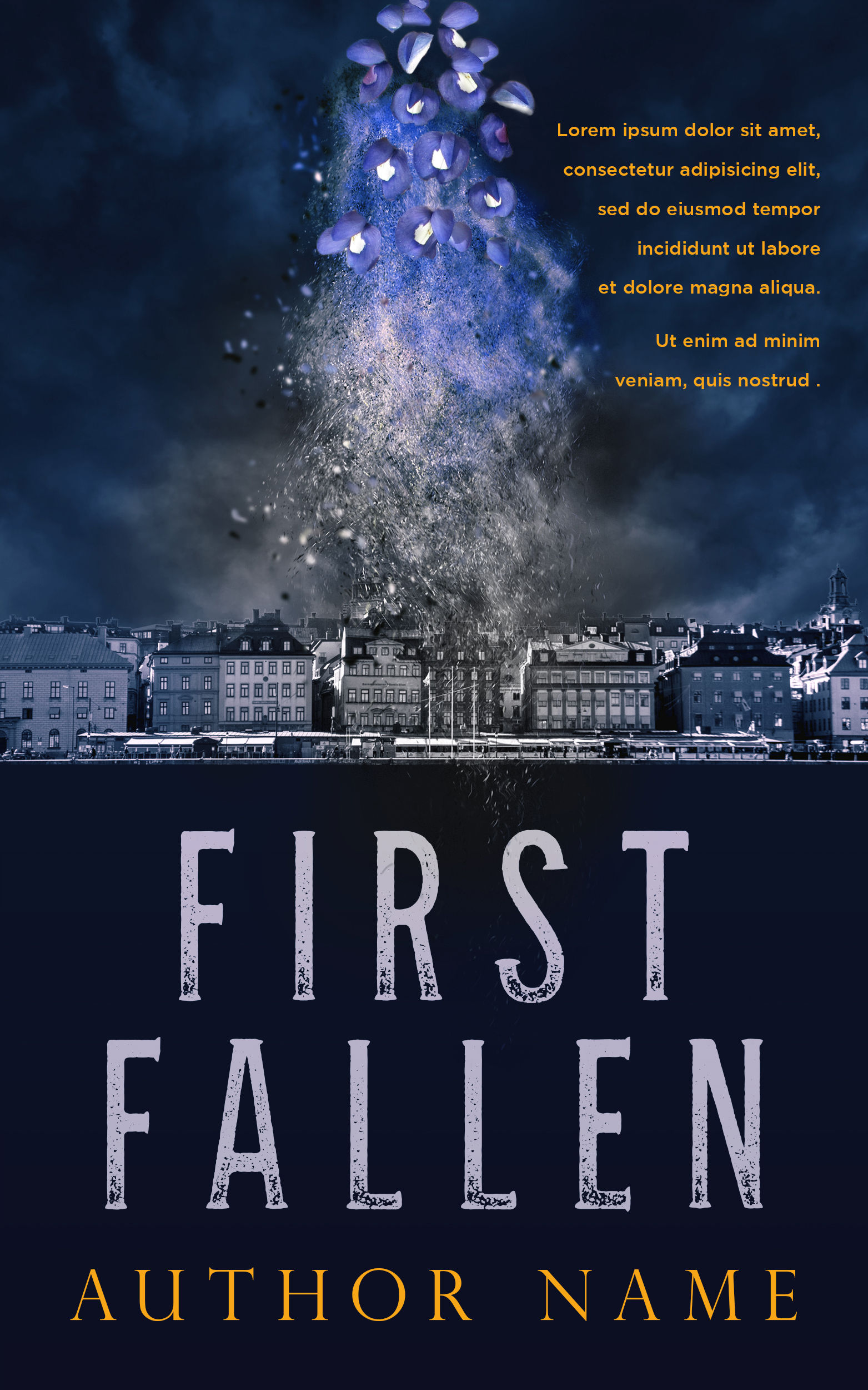First Fallen—Cover for Mystery/Thriller
