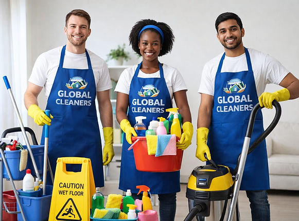 CLEANERS FROM A CLEANING COMPANY, JOHANNESBURG,SANDTON