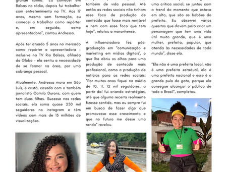 A jornalista e influenciadora, Andressa Miranda Fala com José Patrício