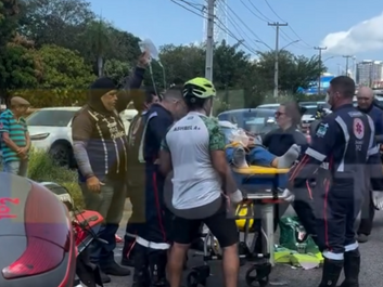 Acidente na BR-101 em Natal deixa passageira de moto por aplicativo morta após colisão com carro