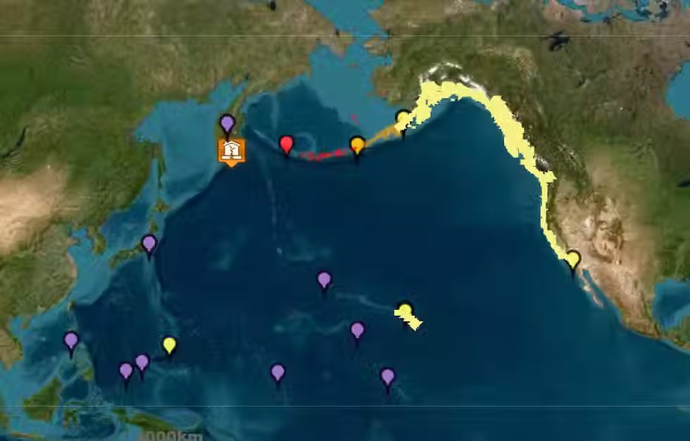 Terremoto de magnitude 8,7 atinge costa da Rússia e gera alerta de tsunami no Pacífico