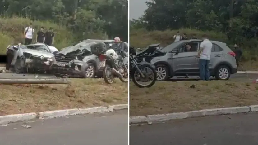 Criança morre em grave acidente com três carros em Parnamirim, RN