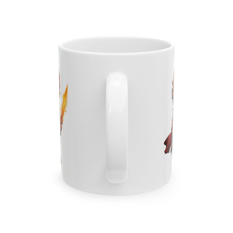 Thumbnail: Cartoon Fighter  - Ceramic Mug 11oz