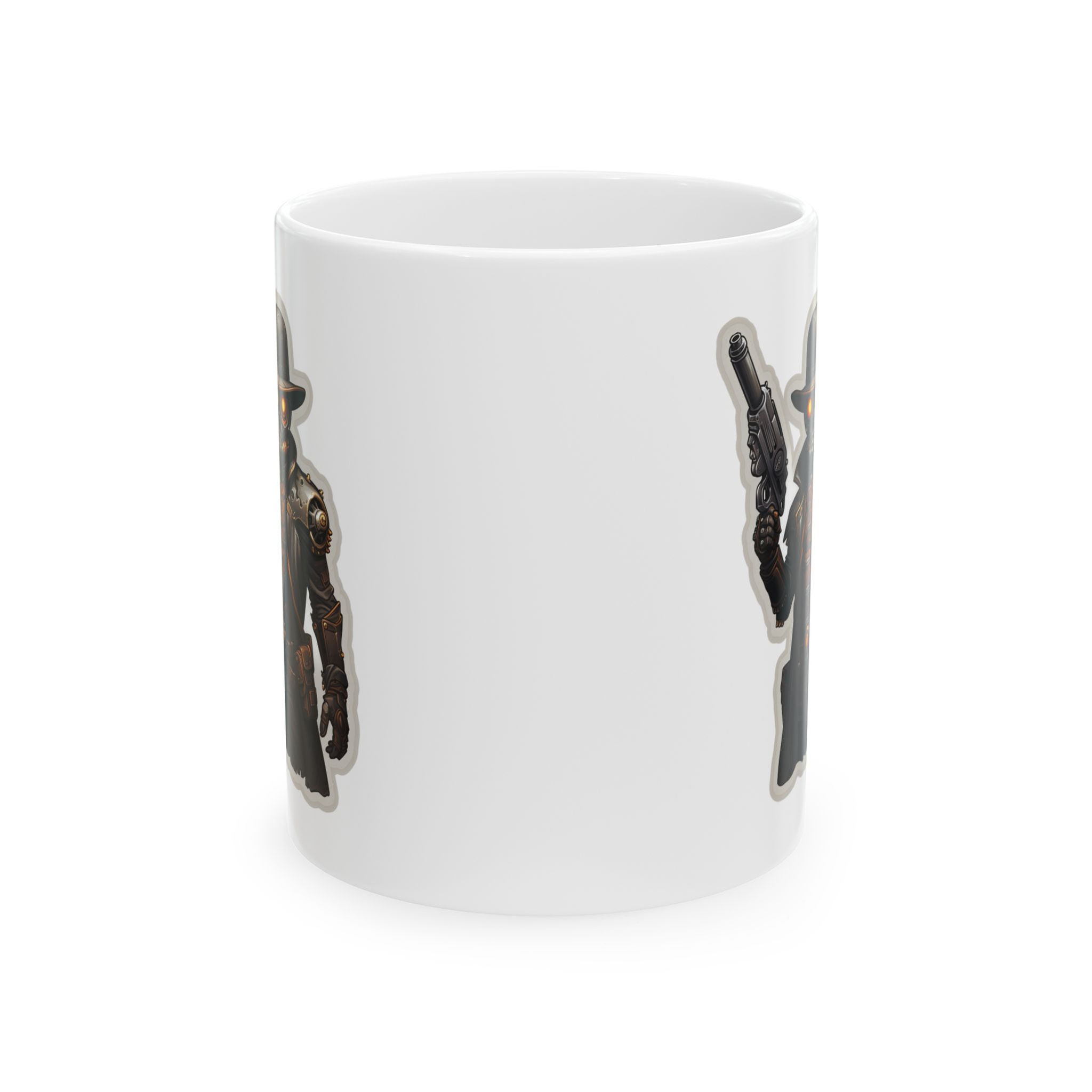 Steampunk Paladin 2 - Ceramic Mug 11oz