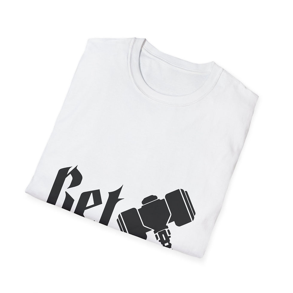 Thumbnail: Get Hammered (Black) - Unisex Softstyle T-Shirt