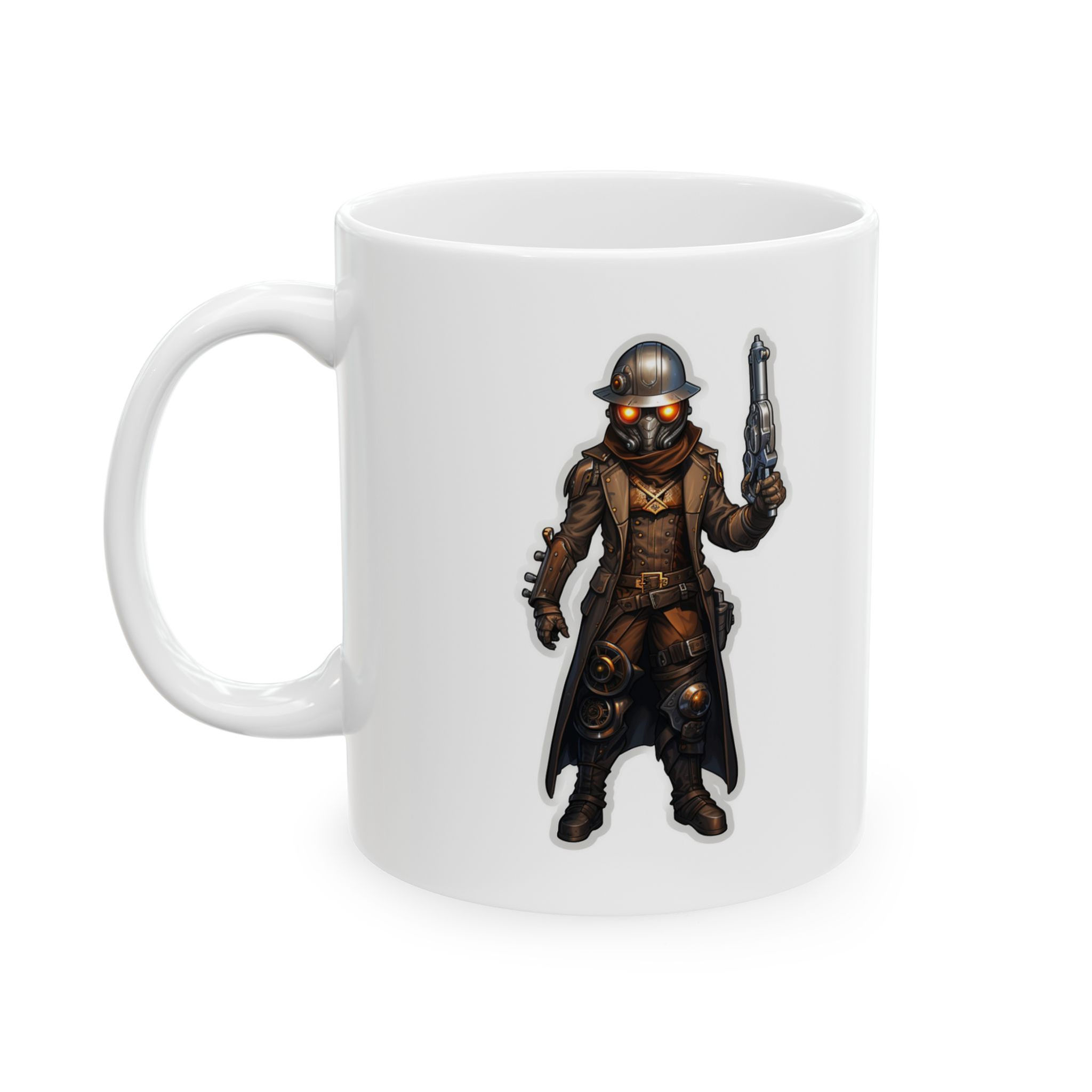 Steampunk Paladin 1 - Ceramic Mug 11oz