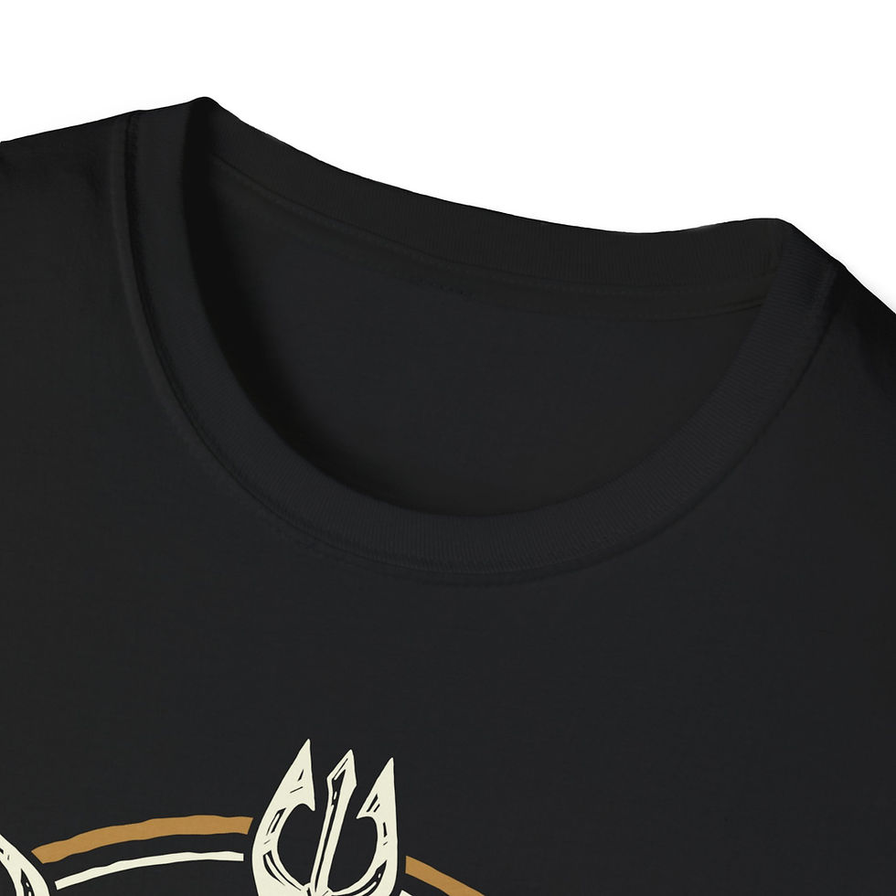 Thumbnail: Put a Fork in it 2 (white lettering) - Unisex Softstyle T-Shirt