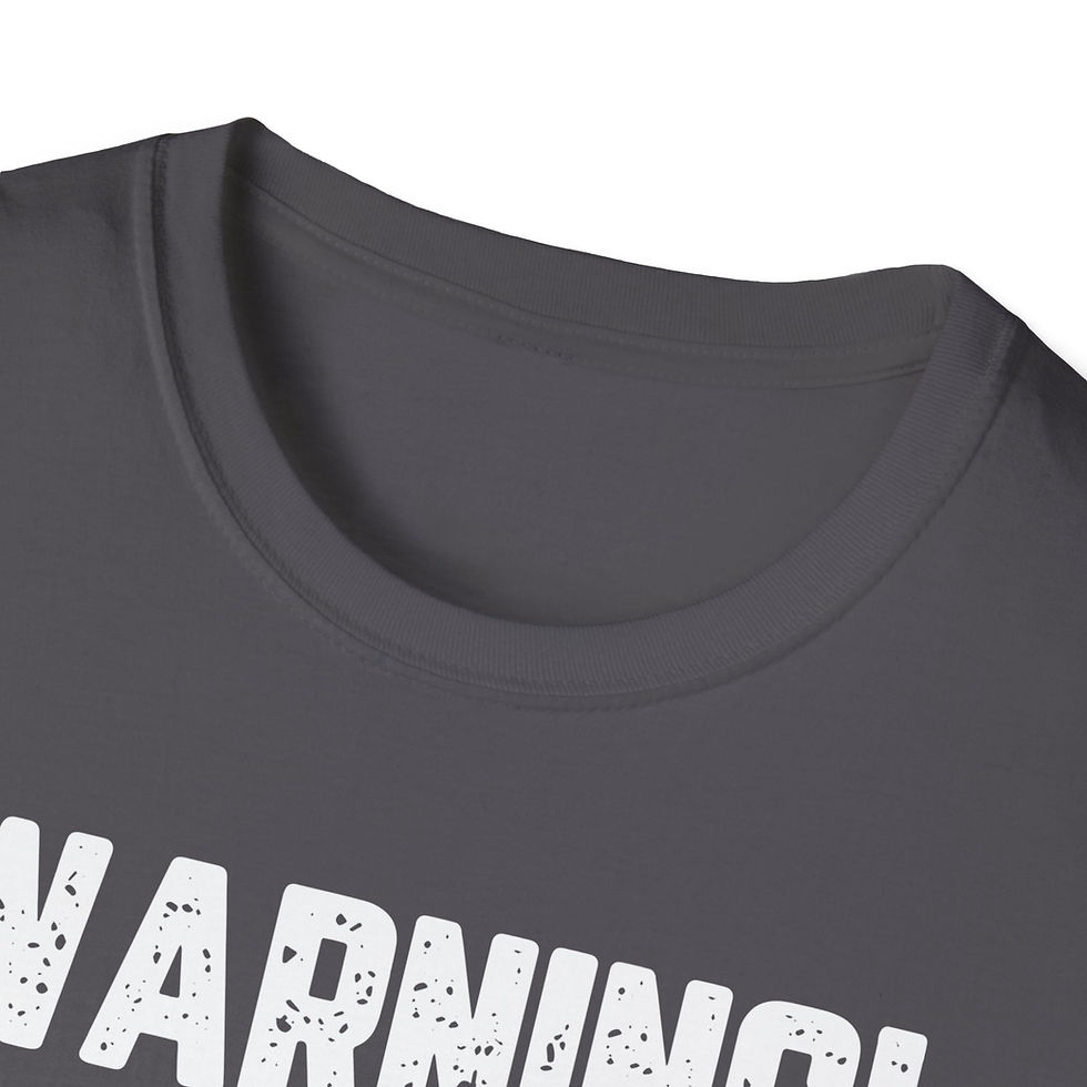 Thumbnail: Descending armor class (white lettering) - Unisex Softstyle T-Shirt