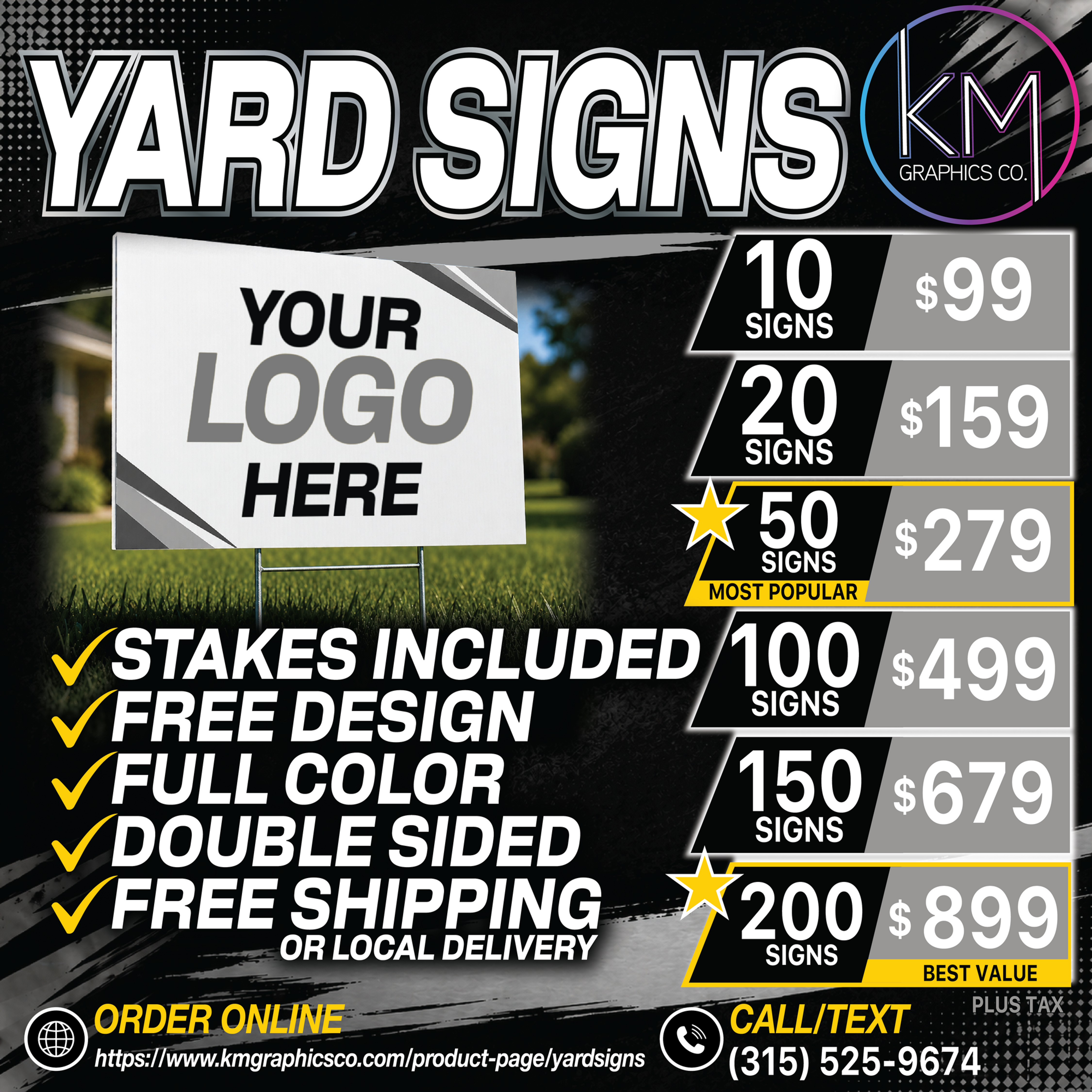 YARD SIGNS