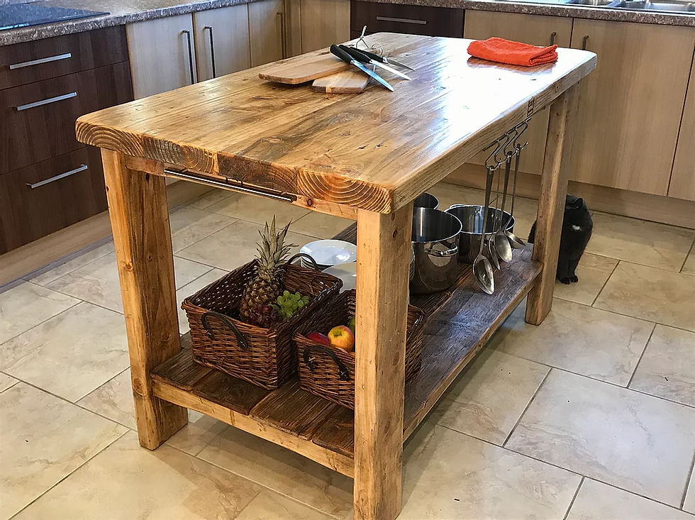 Thumbnail: Butcher Block Style Kitchen Island
