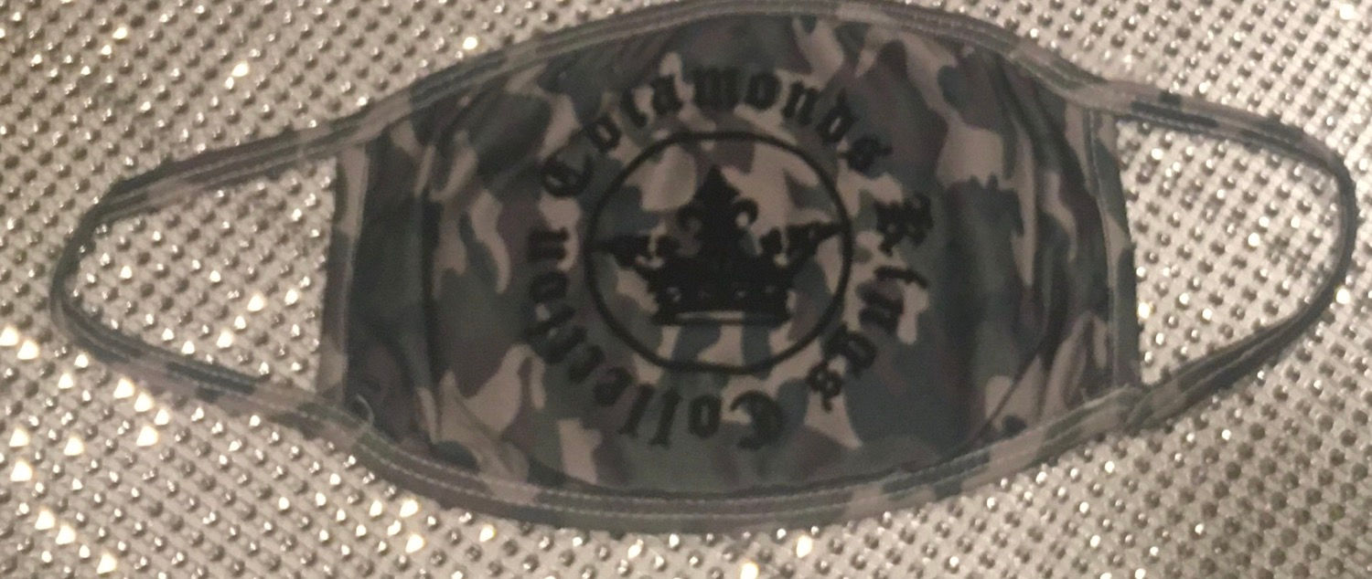 Kings Collection Camaflouge and Black Mask