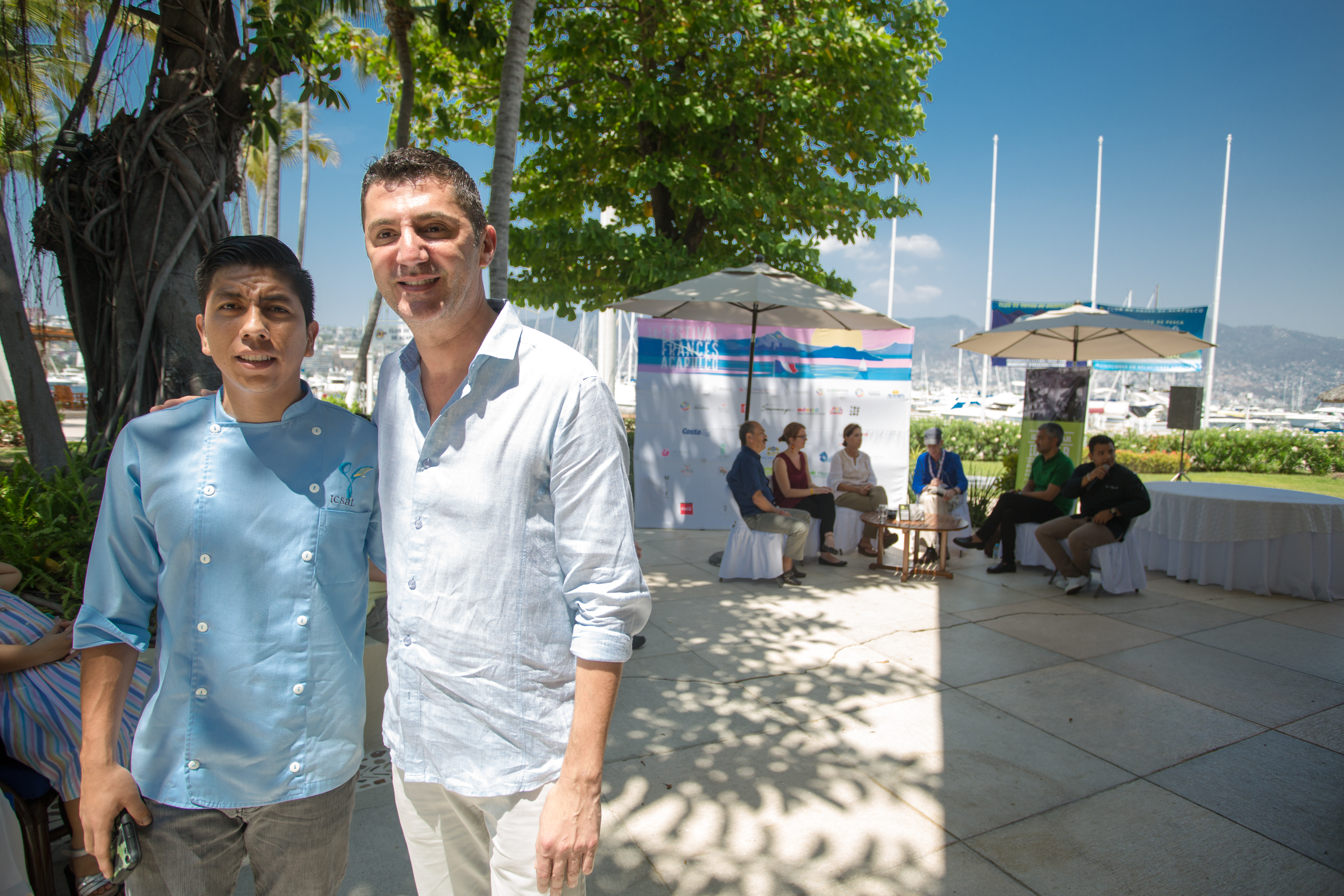 Chef Ali Jaimes, ganador del 2 Concurso de Joven Chef y Karim Djellit