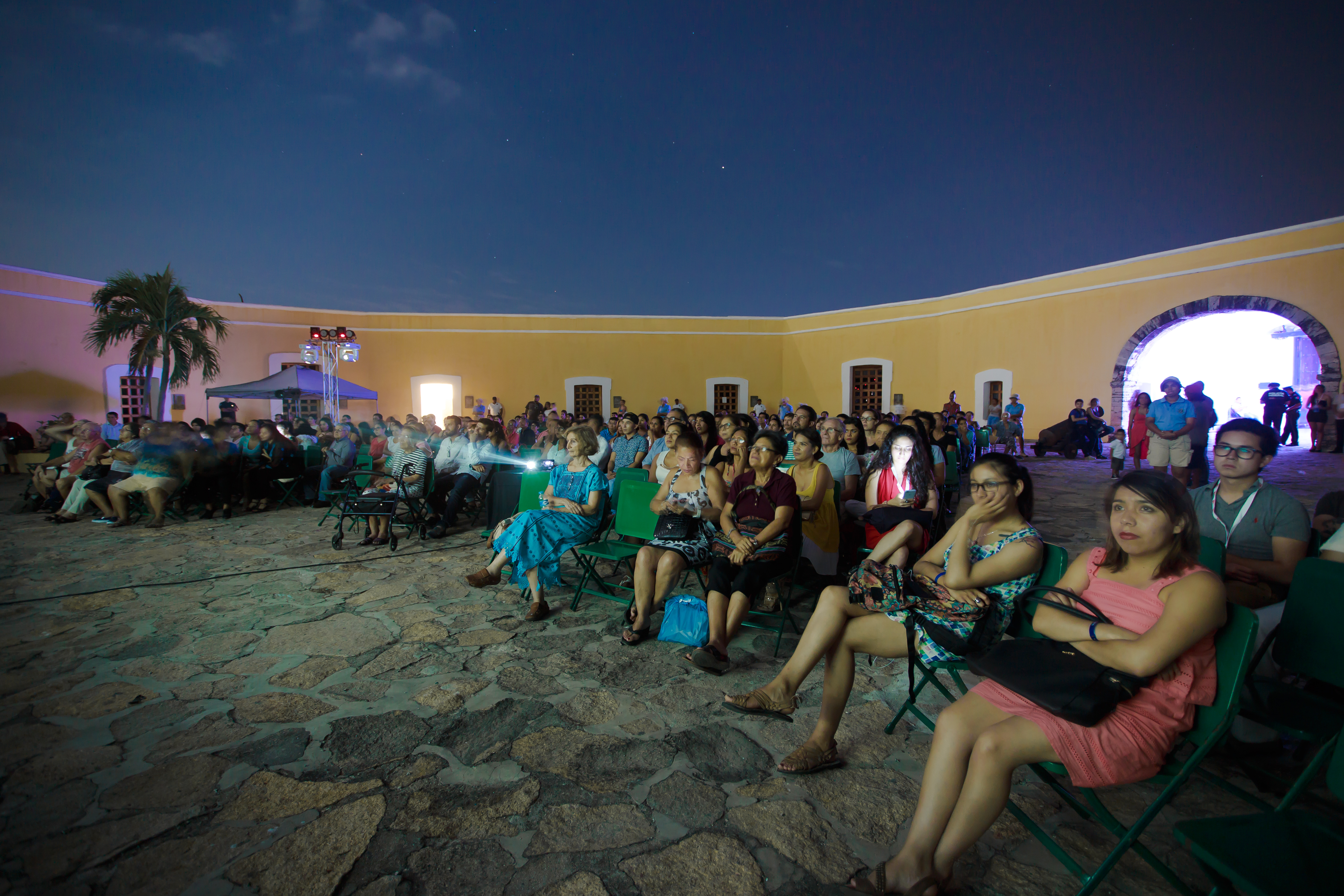 Proyección de cine