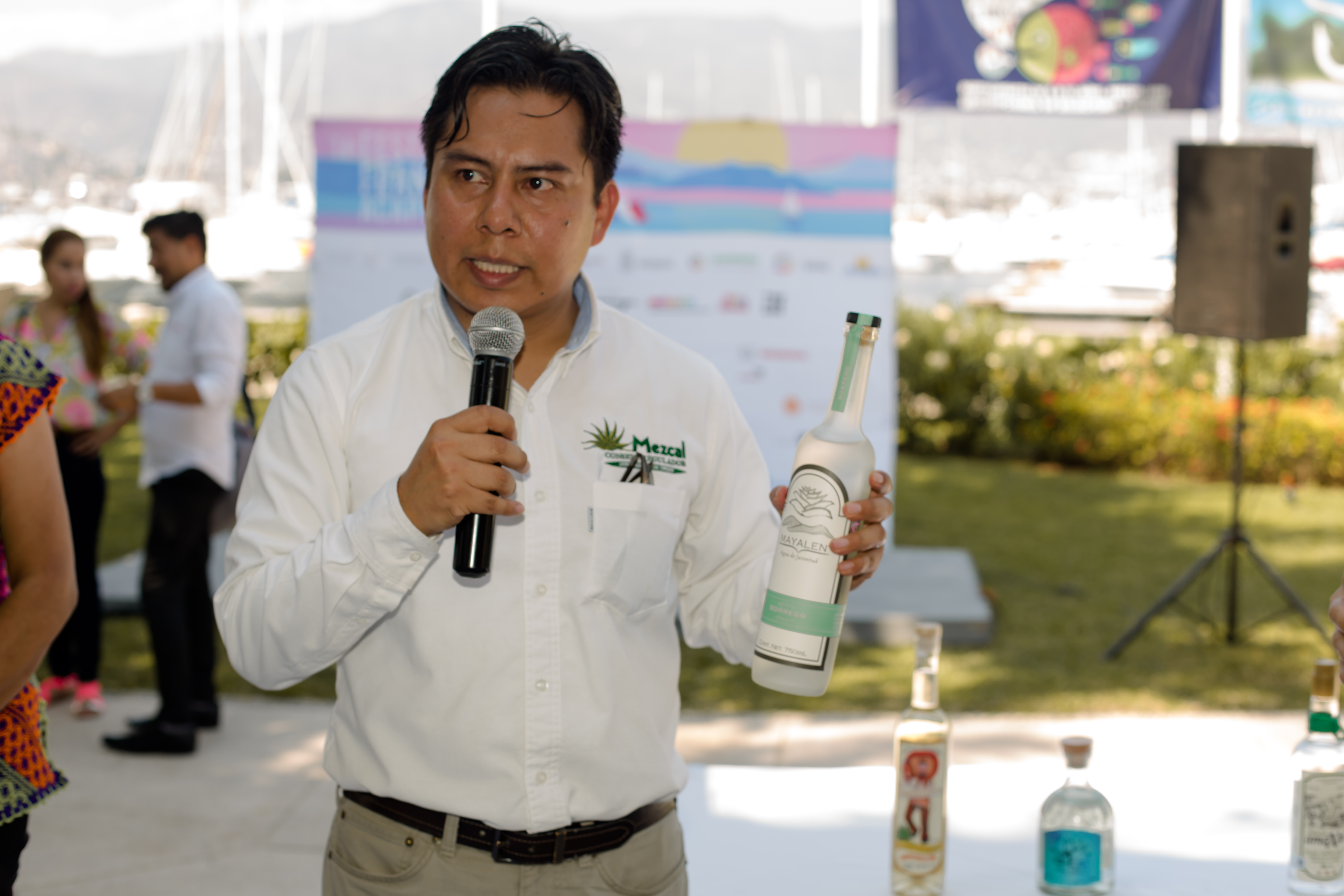 Marco Antonio Cervantes del Consejo Regulatorio del Mezcal