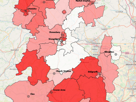 Mapping food poverty in Shropshire