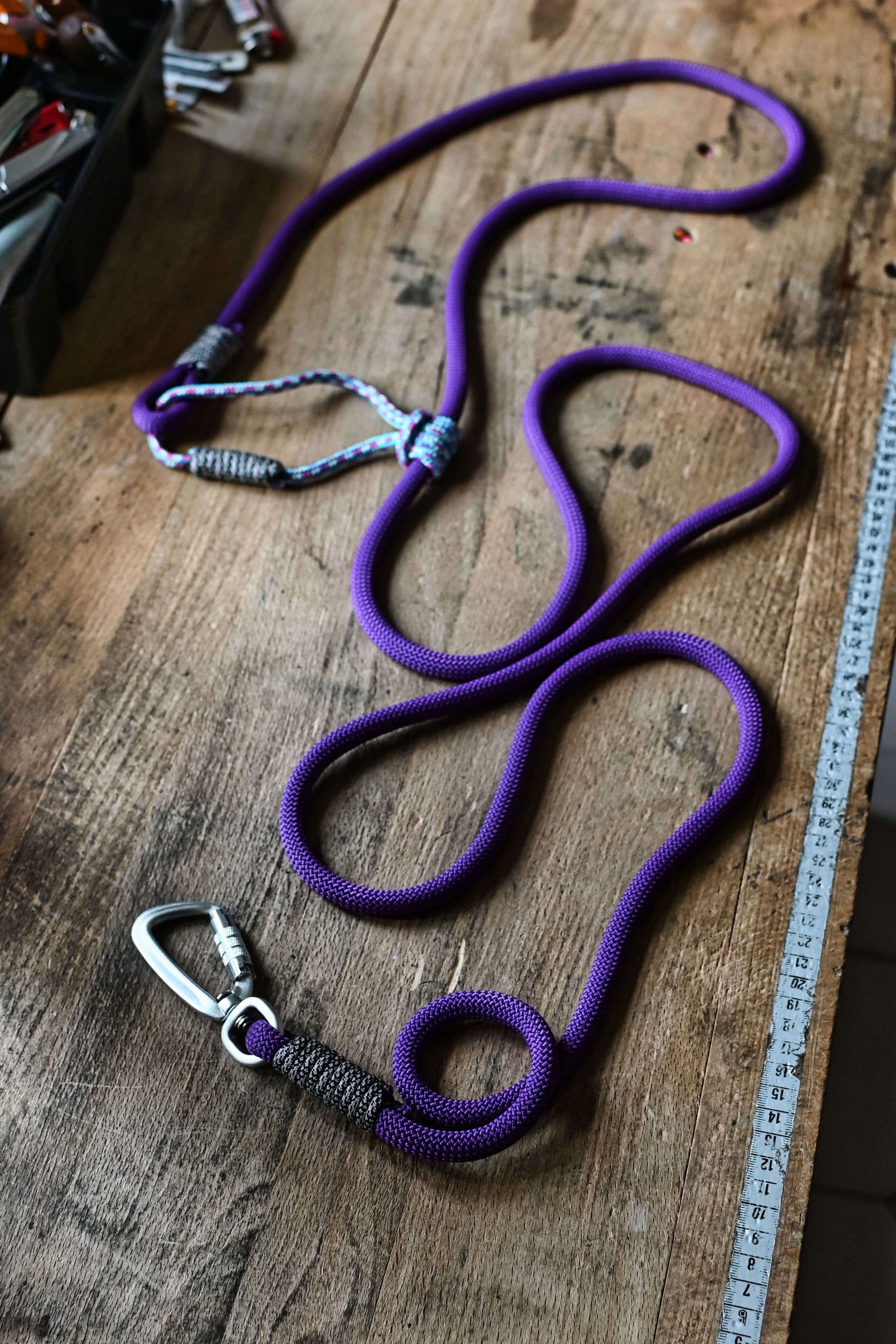Laisse corde ajustable 3m