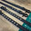 Miniature : Collier sangle enduite 16mm clouté