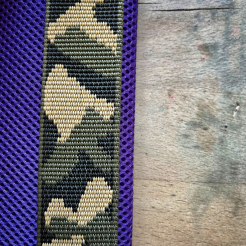 Miniature : Collier camouflage 40mm avec doublure