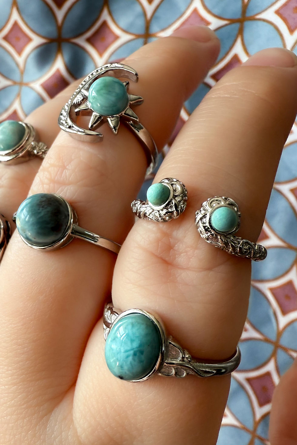 Miniatyrbild: Larimar ring